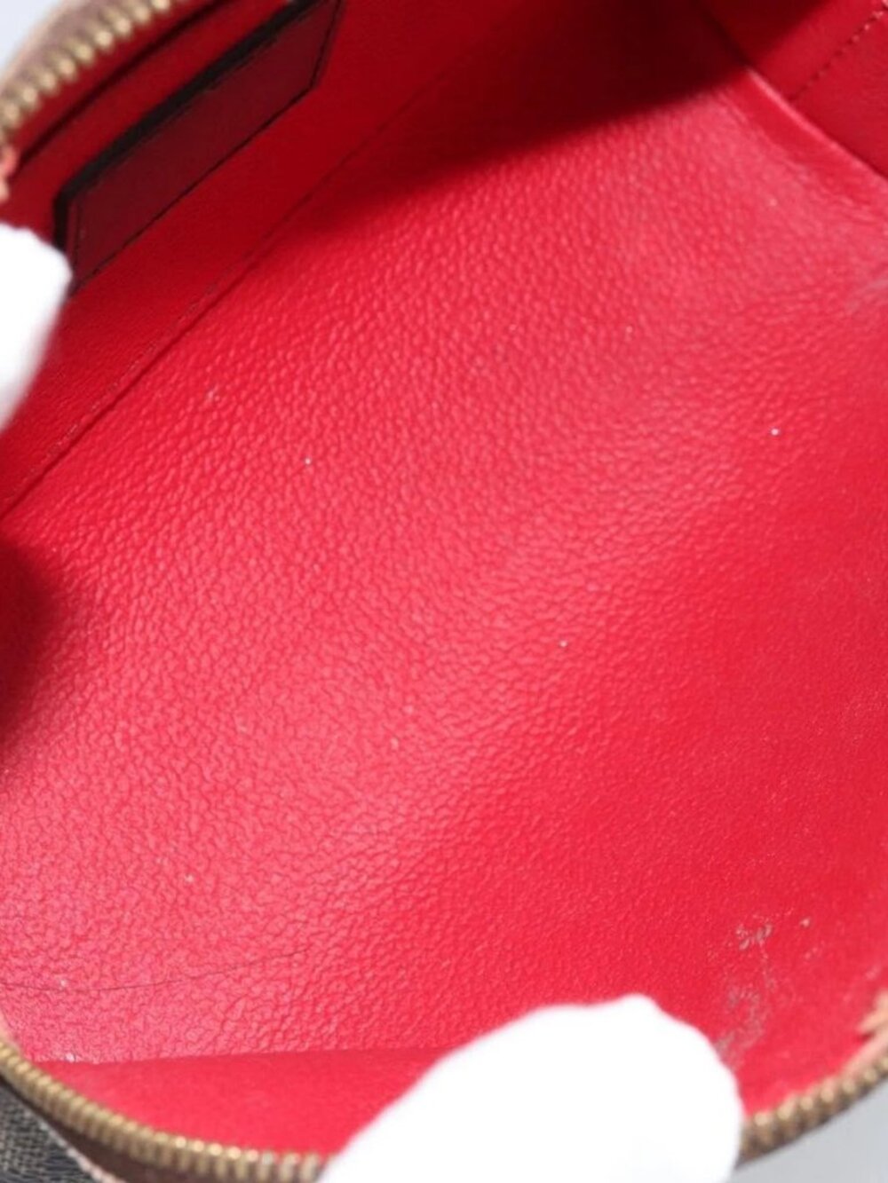 LOUIS VUITTON Damier Ebene Pochette Cosmetic PM Pouch - Picture 11 of 16